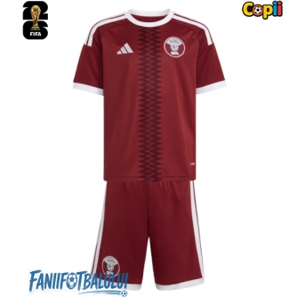 Qatar Echipament de Fotbal Replică Mondial 2026 Copii Acasa (+ Șorturi)